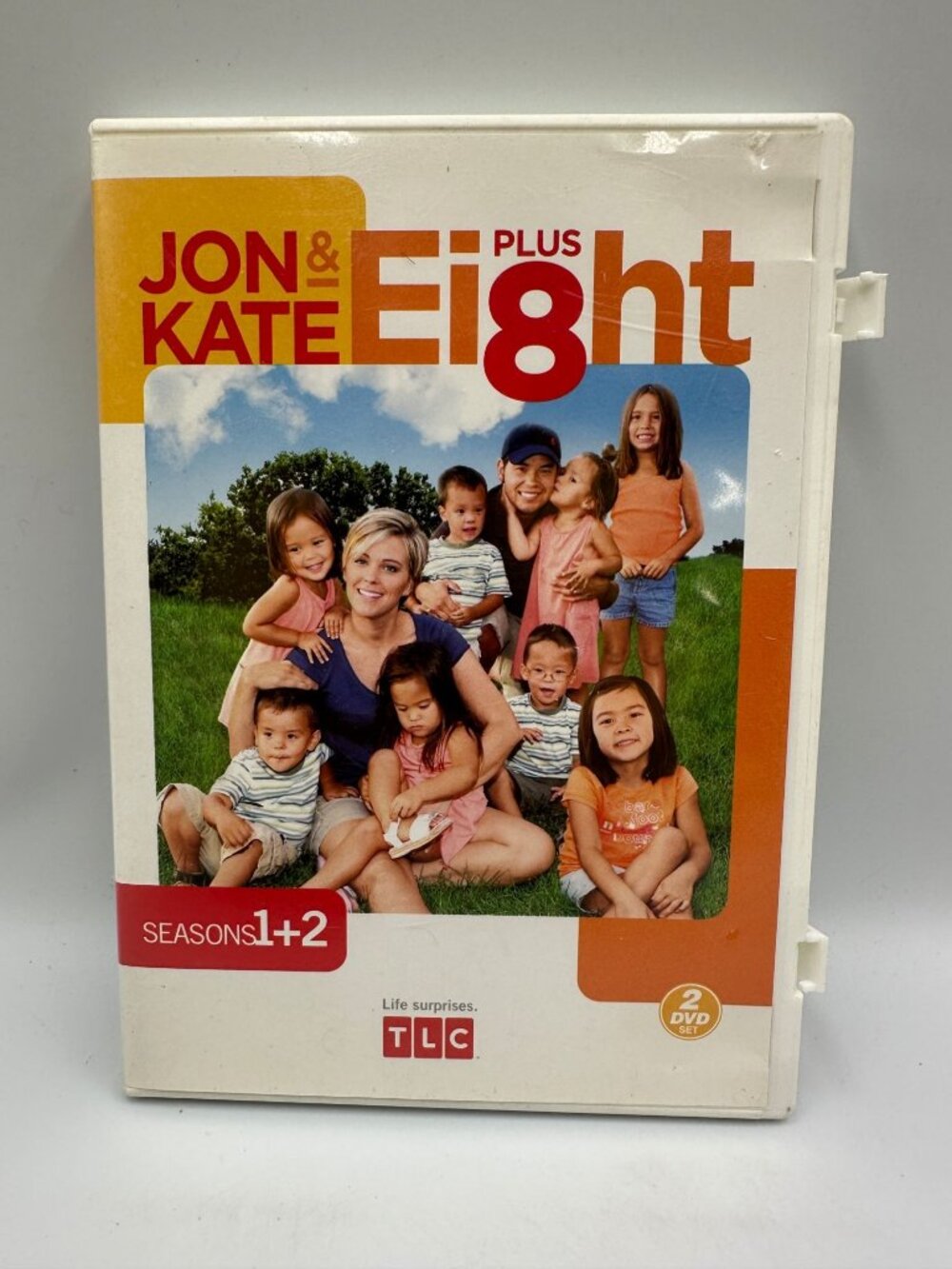 Jon And Kate Plus Eight Seasons 1 And 2 TLC Reality TV DVD Set 2008 Not Rated